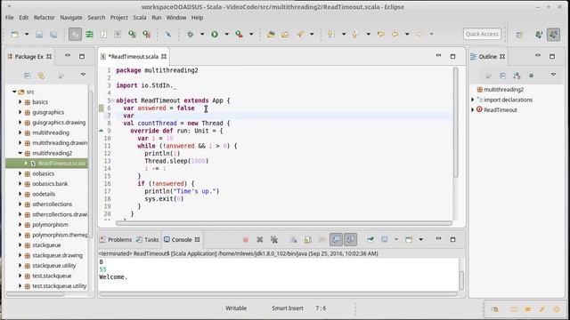 Java Threads 2 (using Scala) смотреть онлайн