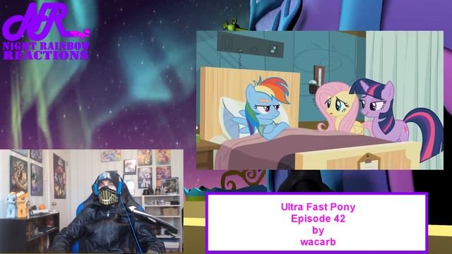Night Rainbow Reacts: Ultra Fast Pony Episodes 37-46 смотреть онлайн