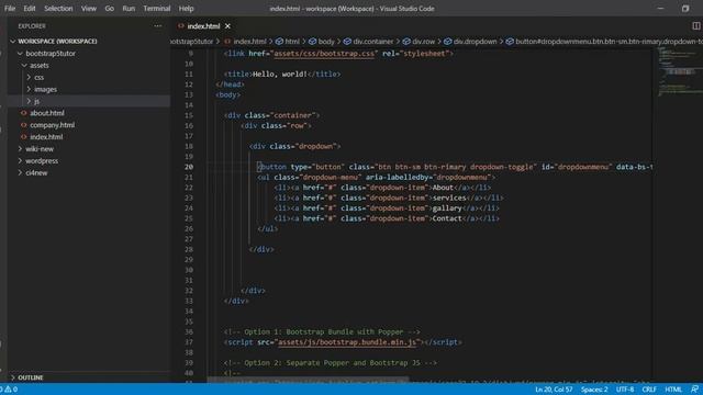 15 How to create a Dropdown using Bootstrap 5 in Tamil | Bootstrap 5 Crash Course | Comuter Tweets смотреть онлайн