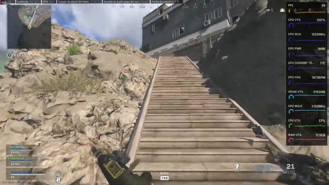 Call of Duty Warzone - E5 2620 v3 + RX 570 4G смотреть онлайн
