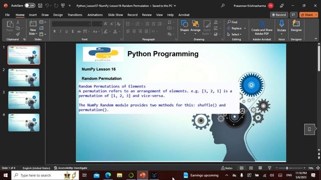 Python L58 in Tamil, This video explains NumPy Lesson17,Non Tech People can understand well. смотреть онлайн