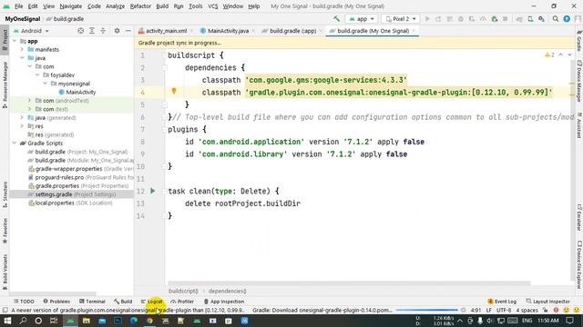 How to Implement Push Notification Using OneSignal in Android Studio | OneSignal | Foysal Official смотреть онлайн