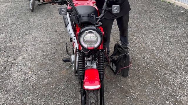 Видео запуска Honda CT 125 смотреть онлайн