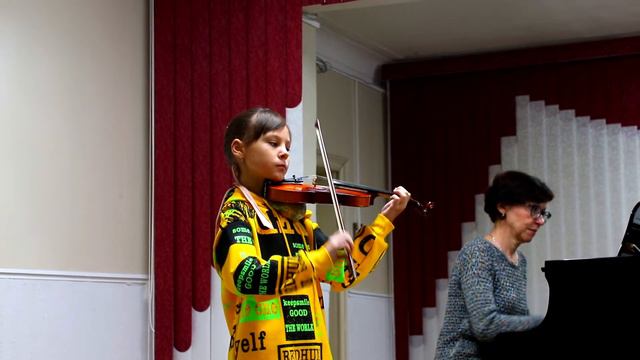 К.Бом "ТРЕМОЛО" Цхай Есения ( 2 кл.) ДМШ № 13 смотреть онлайн