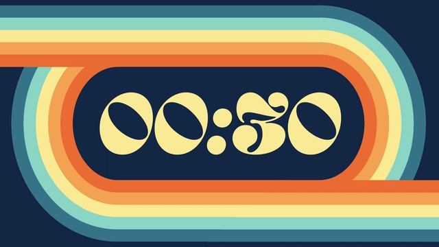 Groovy 1-Minute Countdown Timer смотреть онлайн
