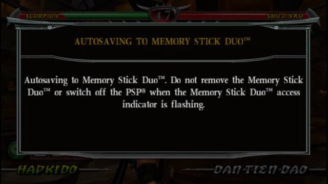 Mortal Kombat Unchained PSP Scorpion Arcade смотреть онлайн