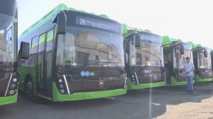 В Оренбург приехали новые автобусы