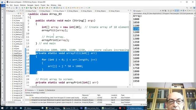 Java (06): Arrays смотреть онлайн