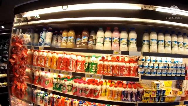 Египет(Хургада) январь 2022. Прогулка по ночной Хургаде. Поиск супермаркет а Bestway. смотреть онлайн