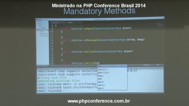 PHP Conference Brasil - Keynote Ricardo Coelho: APIs em Tempo Real Usando Websockets em PHP смотреть онлайн