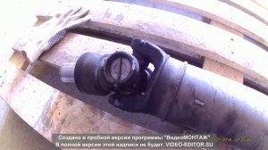 Замена крестовины на кардане ГАЗЕЛЬ 27057 (проблемы)