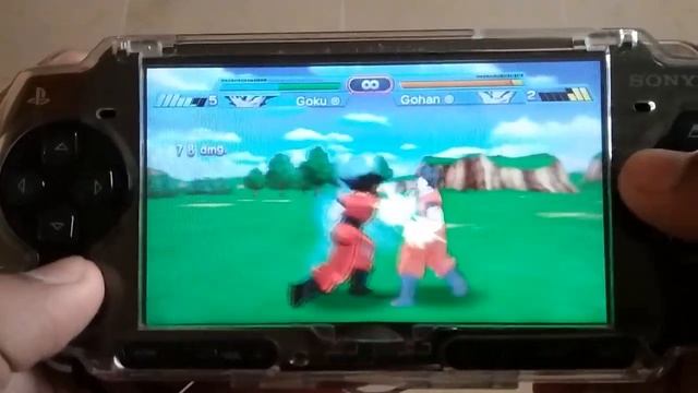 Dragon Ball Z Shin Budokai Gameplay PSP - HD 720p смотреть онлайн