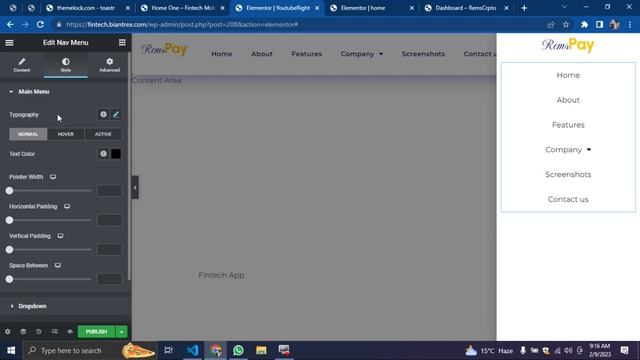 How to Create Hamburger Slideout Menu in Elementor - Elementor Tutorial смотреть онлайн