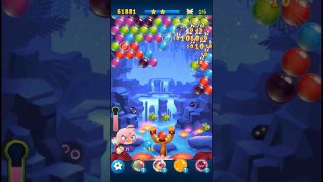 ИГРА Angry Birds POP Bubble Shooter level 30 смотреть онлайн