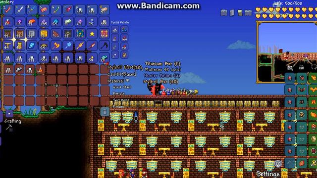 терария обзор моих ценостей и гарандиозные постройки на моих серверах смотреть онлайн