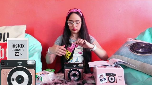 Unboxing: Fujifilm Instax Square SQ6 ,ROSE GOLD (Español) смотреть онлайн