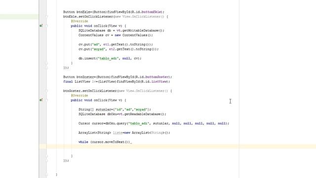 16 Java - SQLite Verileri Listeleme смотреть онлайн