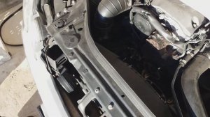 Замена ремня и ролика обводного, натяжного w211 2.7 CDI