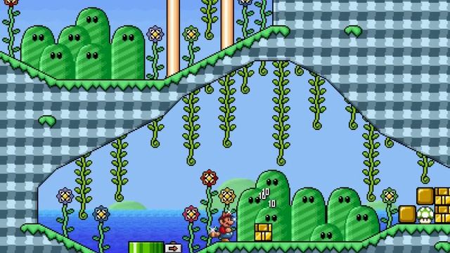 Super Mario Bros. X (SMBX) Custom Level - Serene Seasides смотреть онлайн