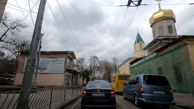 Симферополь, пл.Советская, ул. Александра Невского, ж/д вокзал смотреть онлайн