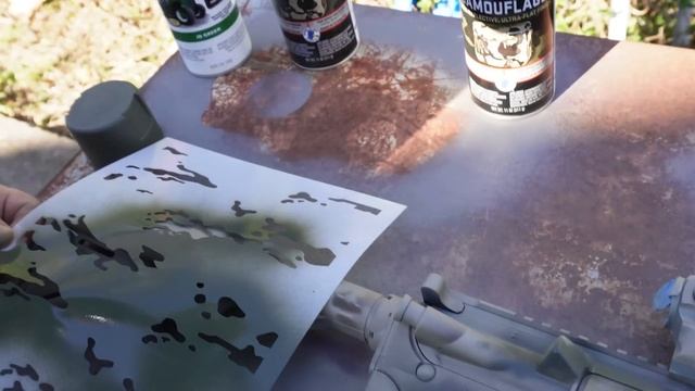 How to Spray Paint Your Rifle, the better way… смотреть онлайн