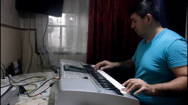 Gary Jules -Mad World/Yamaha psr cover. azur music/игра на синтезаторе.azur music смотреть онлайн