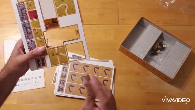 Carcassonne the Castle Unboxing (unboxing board games) смотреть онлайн