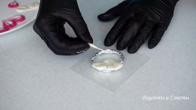 Шоколадные цветы для начинающих? . Chocolate decor. смотреть онлайн