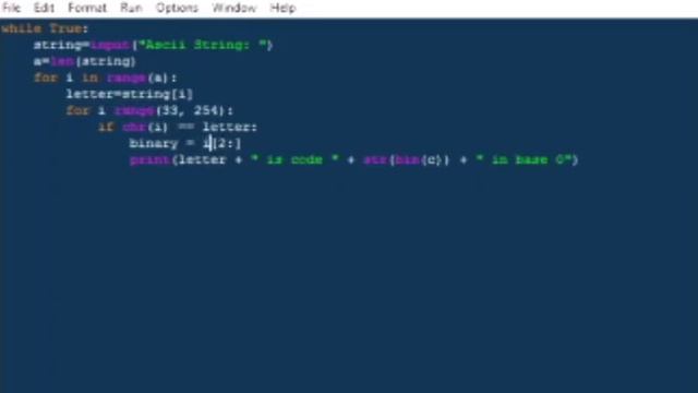 Ascii String To Binary Python - While, For, If - Ep. 1 смотреть онлайн