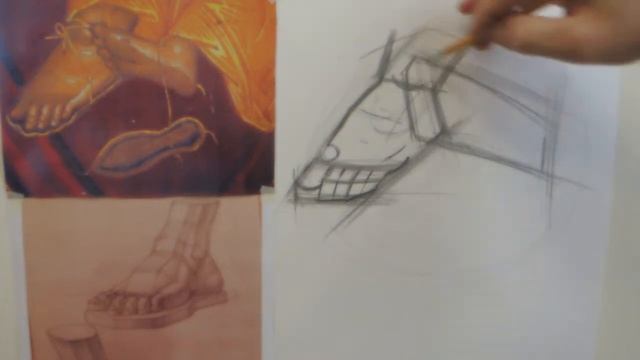 Рисунок ступни ноги 1 смотреть онлайн