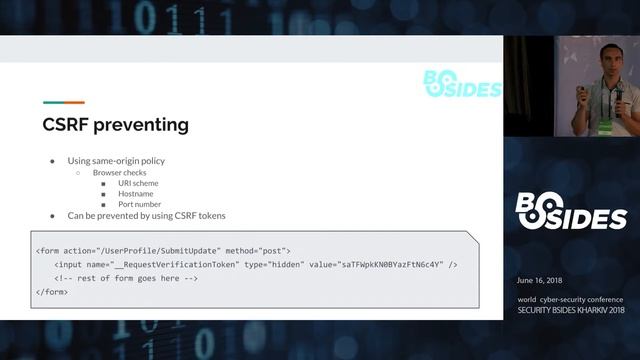 BSidesKharkiv 2018 - Alexander Beloborodov HOW SECURE ARE YOUR WEB-APPLICATIONS? смотреть онлайн