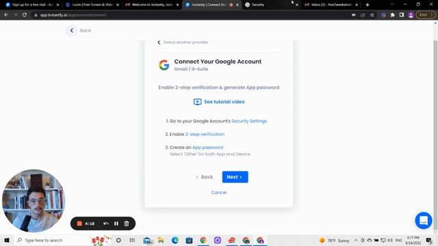 How to Warm up your email FOR FREE (Post Google Update) using Instantly.ai смотреть онлайн