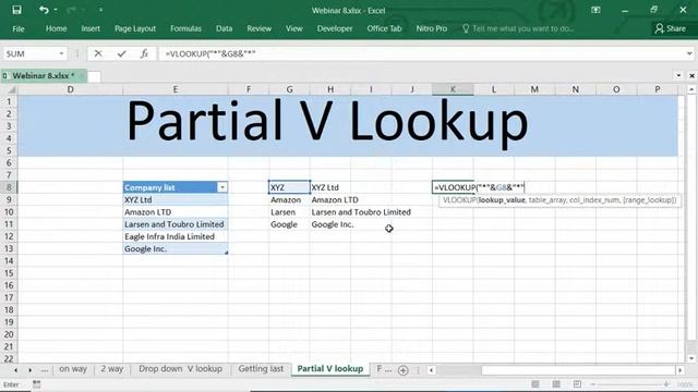 Webinar 8: Advance Excel for Education and Industrial Use смотреть онлайн