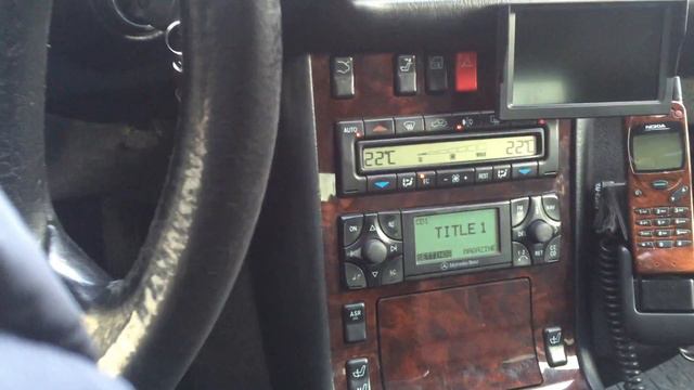 Mercedes W140 USB адаптер для магнитолы Bosch APS BT-2_4 смотреть онлайн