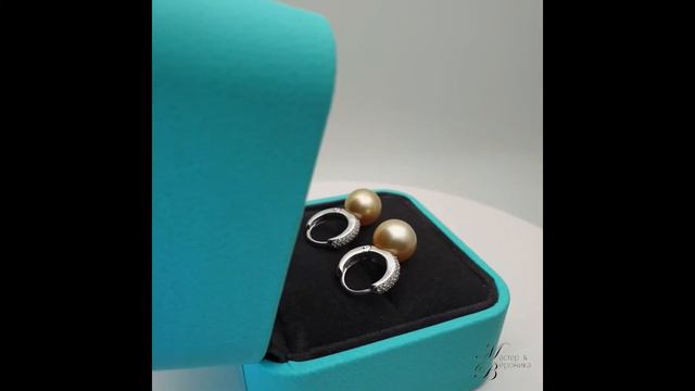 Серьги с морским жемчугом «Яхт клуб» серебро 925 смотреть онлайн