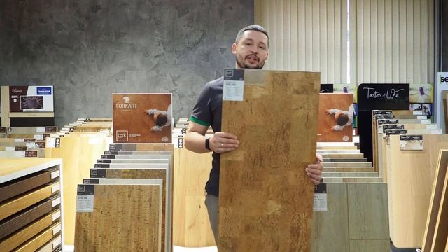 Пробковые полы Corkart Lite смотреть онлайн