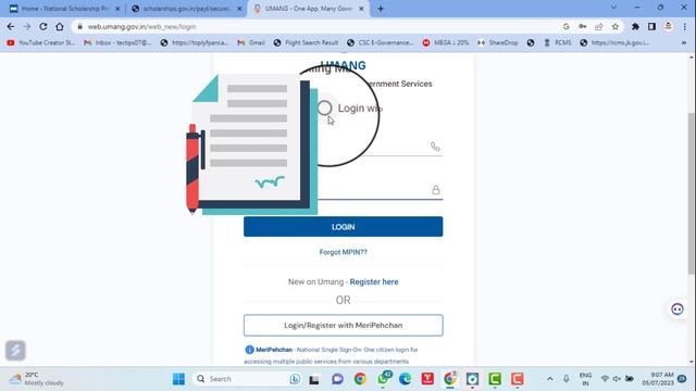 NSP Scholarship 2022-23 Login Problem 504 Gateway Time-Out | How To Check NSP Status New Method смотреть онлайн
