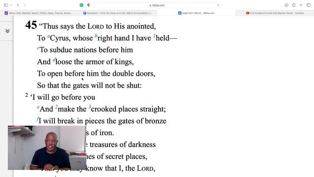 Isaiah 45:1: God Proves Himself With Fulfilled Prophecy, Naming King Cyrus 170 Years In Advance смотреть онлайн