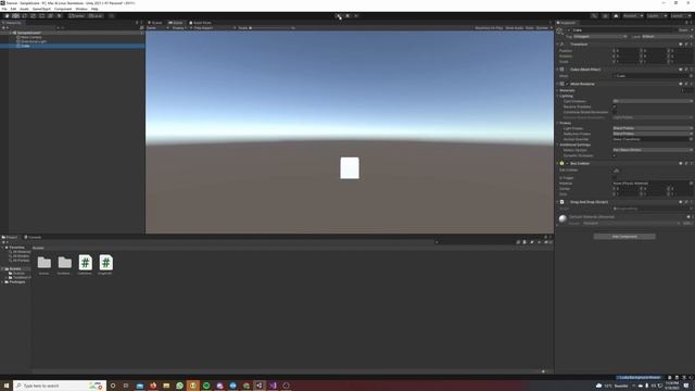 Unity Drag and Drop | Tutorial C# смотреть онлайн
