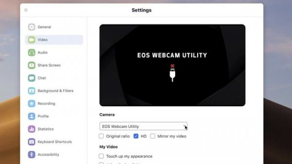 Canon EOS Webcam Utility for Mac – Use Your DSLR as a Webcam or Streaming Camera