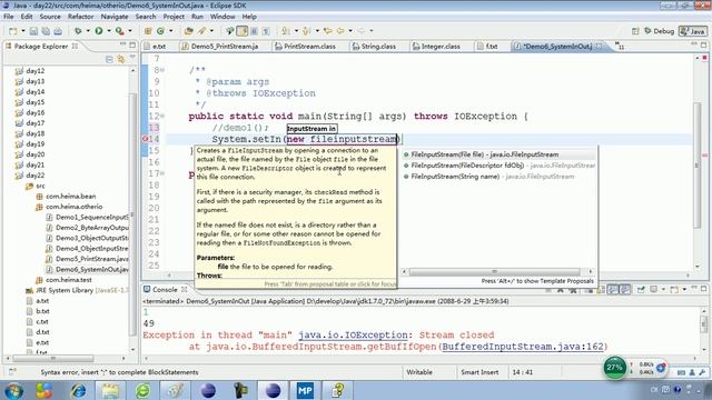 22 10 IO流标准输入输出流概述和输出语句 смотреть онлайн