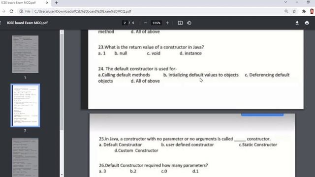 ICSE Class 10 MCQ Question semester 1 | ICSE 2020 Computer Application Important MCQ For Semester 1 смотреть онлайн