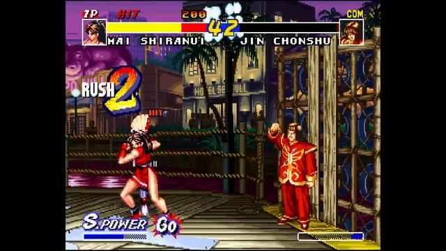FATAL FURY BATTLE ARCHIVES Vol. 2 - easy Ring Out Real Bout смотреть онлайн