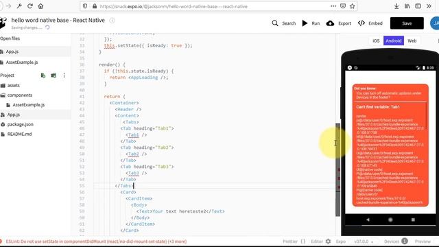 12 - Programação Mobile - Components no Native Base e Exemplos Práticos #reactNative смотреть онлайн