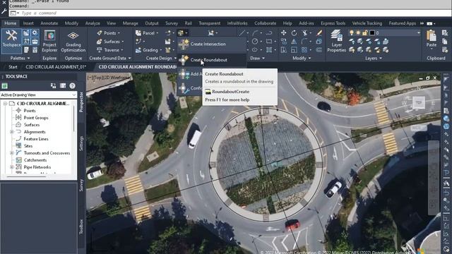 CIVIL 3D CIRCULAR ALIGNMENTS смотреть онлайн