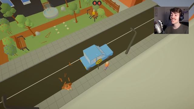 THIS IS THE WEIRDEST GAME - The Balcony Gameplay смотреть онлайн