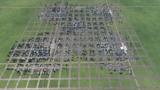 The Gridded City - Transport Fever 2: City Timelapse смотреть онлайн