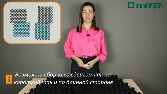 Газонная решетка/ Укрепление грунта, экопарковки, пешеходные дорожки/ Характеристика и установка смотреть онлайн