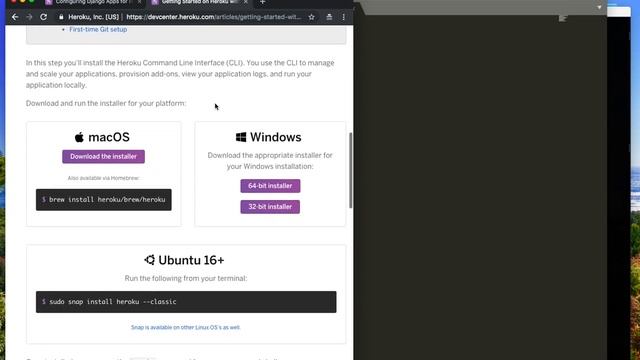 Python Django - Deploy a Web App to Heroku смотреть онлайн
