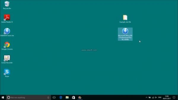 How to install a .bin file with Daemon-tools on Windows 10 2017
